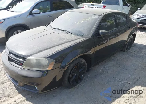 2014 Dodge Avenger Sxt из США, поврежденный, VIN 1C3CDZCB8EN227583